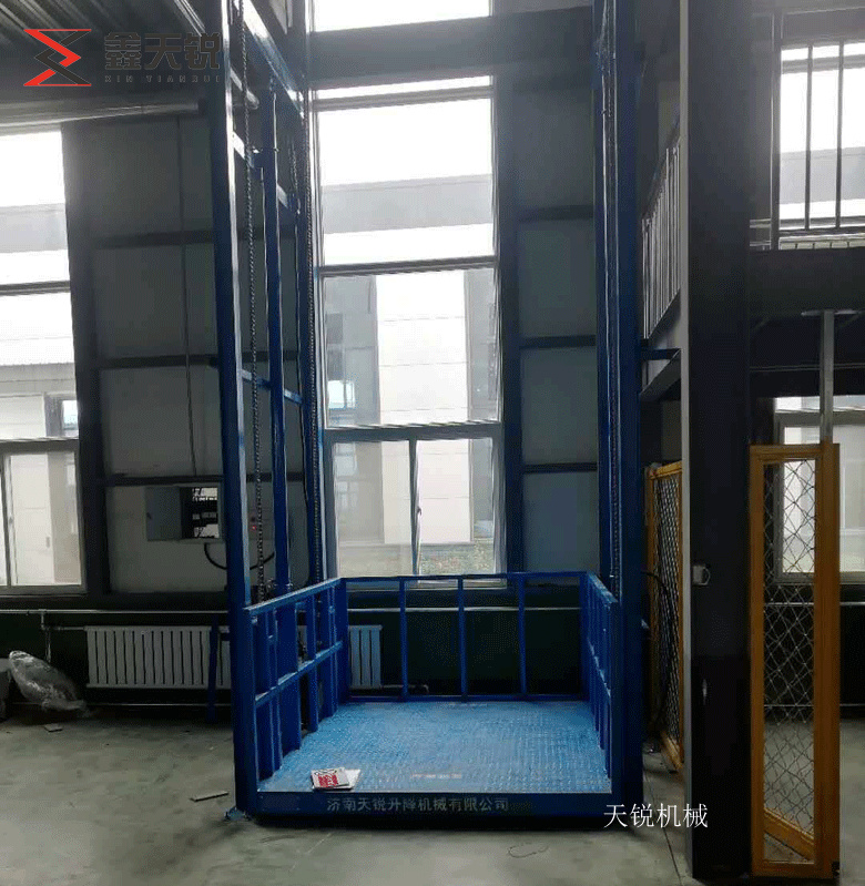 焦作导轨式升降机验收合格